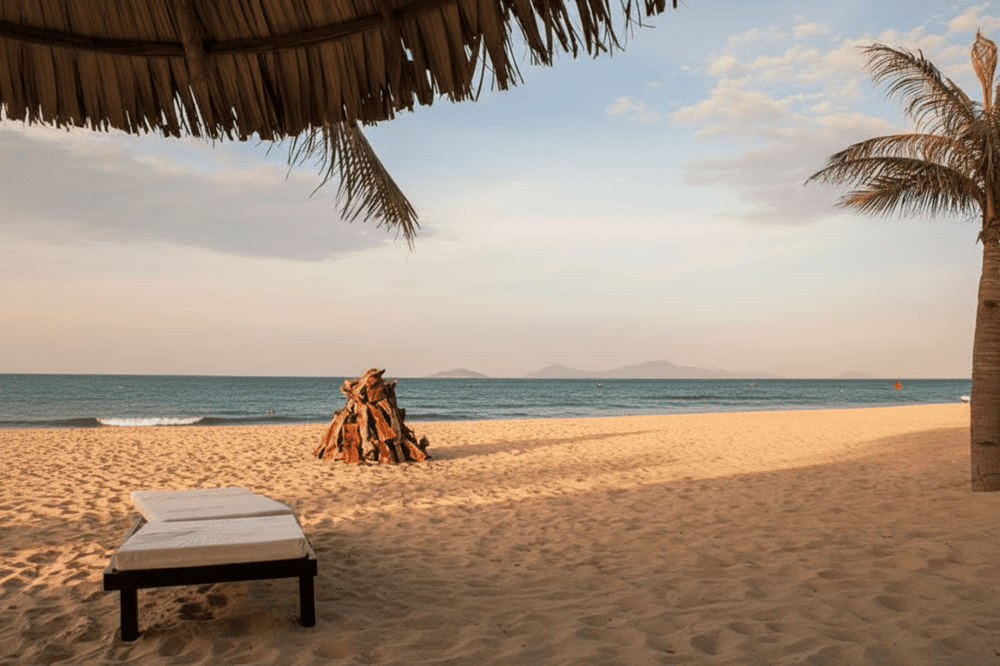 Tucked between Da Nang and Hoi An, Ha My Beach is a hidden coastal gem
